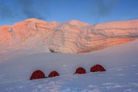 Framed Base Camp at Nevado Alpamayo & Nevado Quitaraju in Peru