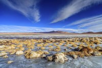 Framed Panoramic View Of the Salar De Tara in Chile