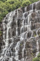 Framed Waterfall in Alaska