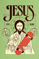 Framed Jesus Can Slide