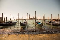 Framed Venice Gondolas