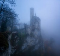 Framed Castle in the Mist