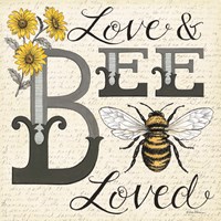 Framed Love & Bee Loved