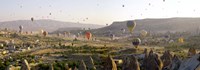 Framed Air Balloons in Goreme, Cappadocia, Turkey