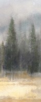 Framed Misty Pines Panel II