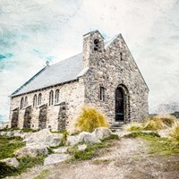 Framed Stone Church