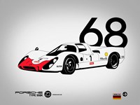 Framed 1968 Porsche 908