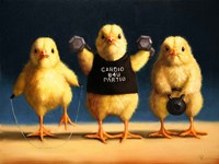 Framed Cardio Chicks