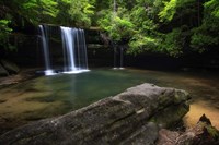 Framed Caney Creek Falls