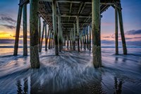 Framed Under The Pier at Dawn