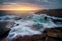 Framed Schoodic Tides II