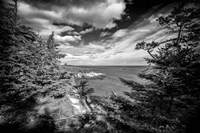 Framed Autumn Afternoon At West Quoddy Head