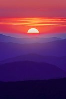 Framed Appalachian Sunset II
