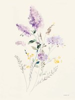 Framed Lilac Season II Pastel