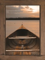 Framed Antique Canoe II