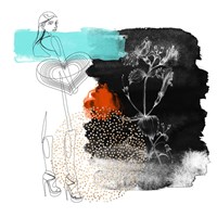 Framed Flower Girl Composition IV