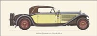 Framed Austro-Daimler 1931