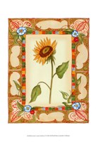 Framed French Country Sunflower I
