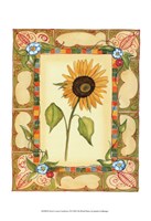 Framed French Country Sunflower II