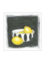 Framed Lemons in Bowl