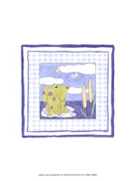 Framed Frog with Plaid (PP) II