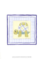 Framed Turtle with Plaid (PP) III