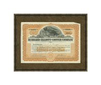Framed Hubbard Elliot Copper Co.