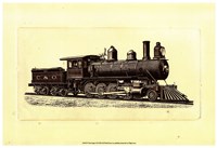 Framed Train Engine II