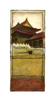 Framed Oriental Panel I