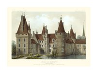 Framed French Chateaux IV