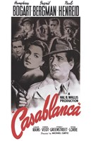 Framed Casablanca Black and Red