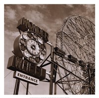 Framed Wonder Wheel