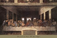 Framed Last Supper, c.1498 (post-restoration)