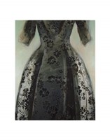 Framed Black Balenciaga Dress