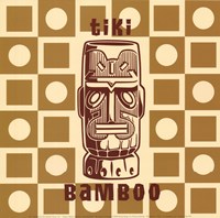 Framed Tiki Bamboo