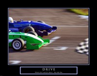 Framed Drive-Race Car