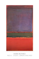 Framed No. 6 (Violet, Green and Red), 1951