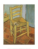 Framed Van Gogh's Chair and Pipe, c.1888