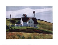 Framed Hill and Houses, Cape Elizabeth, Maine, 1927