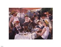 Framed Luncheon of the Boating Party, c.1881