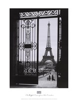 Framed Eiffel Tower from the Trocadero