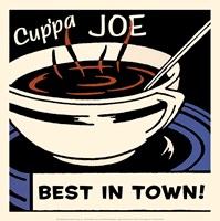 Framed Cup'pa Joe Best in Town