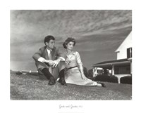 Framed Jack and Jackie, 1953