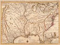 Framed Rivers Of America, 1720