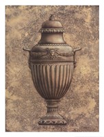 Framed Classical Urn Series #1-B