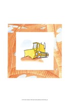 Framed Charlie's Bulldozer