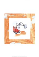 Framed Charlie's Steamshovel