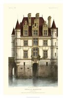 Framed French Chateaux In Brick I