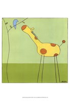 Framed Stick-Leg Giraffe II
