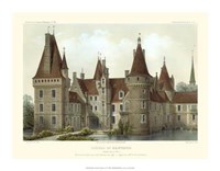 Framed Petite French Chateaux IV